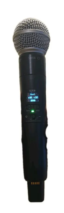 Радиосистема Shure SLXD2/SM58 Band J52 Wireless Microphone Transmitter, 558-616  — фото лота 1