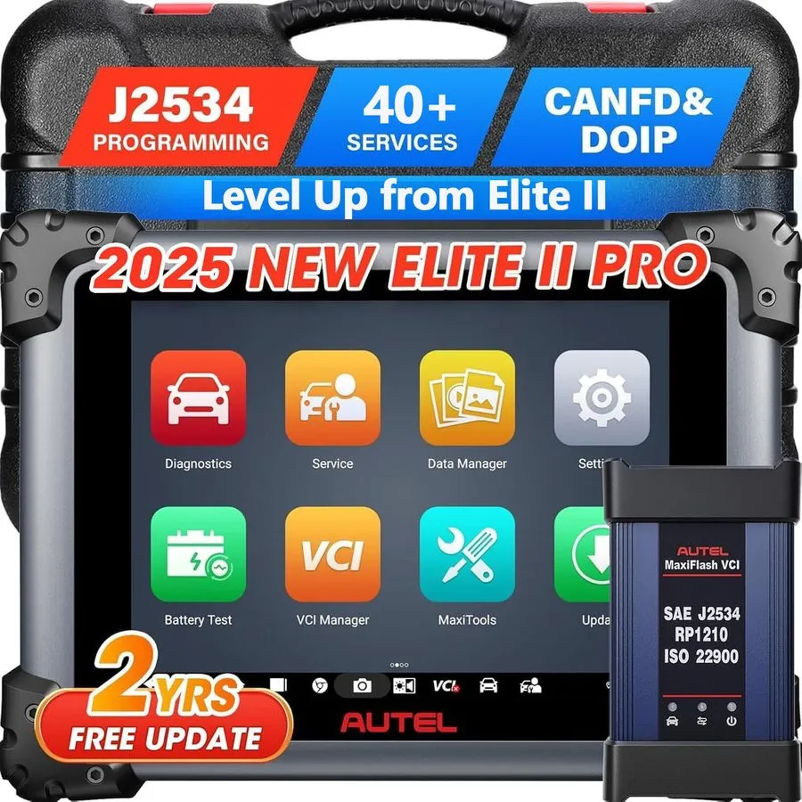 Диагностический сканер Autel MaxiSys Elite II PRO MS909 Diagnostic Scanner ECU P