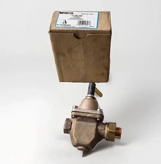 Трубопроводная арматура Watts SB1156F 1/2 in Bronze Feed Water Pressure Regulato