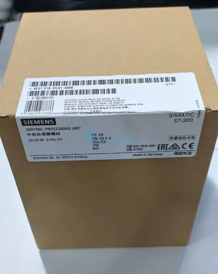 ПЛК SIEMENS 6ES7318-3FL01-0AB0 SIMATIC S7-300 CPU Modulebda