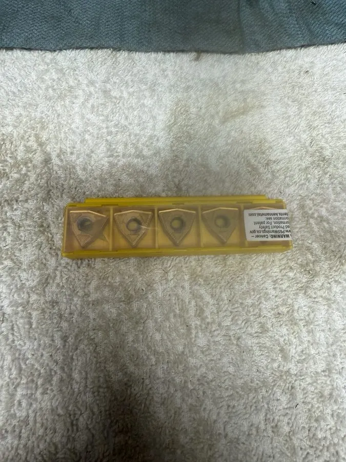 Режущий инструмент Kennametal WNMG080408FN KT315 Carbide Indexable Turning Inser — фото лота 1