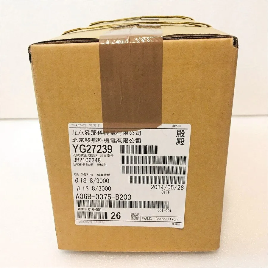 Серводвигатель FANUC A06B-0075-B203 AC Servo Motor