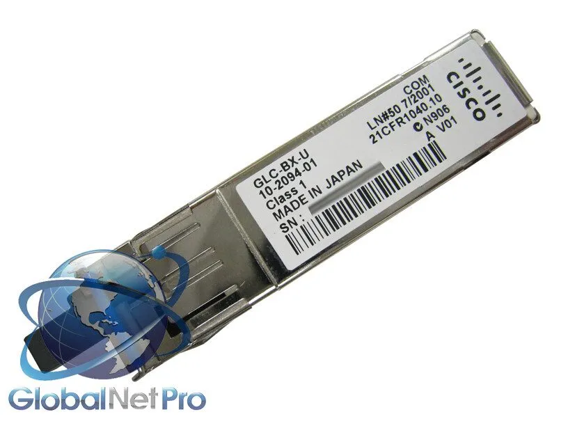 Трансивер Cisco GLC-BX-U 1000BASE-BX 1490NM SMF SFP Transceiver V03 10-2094-03