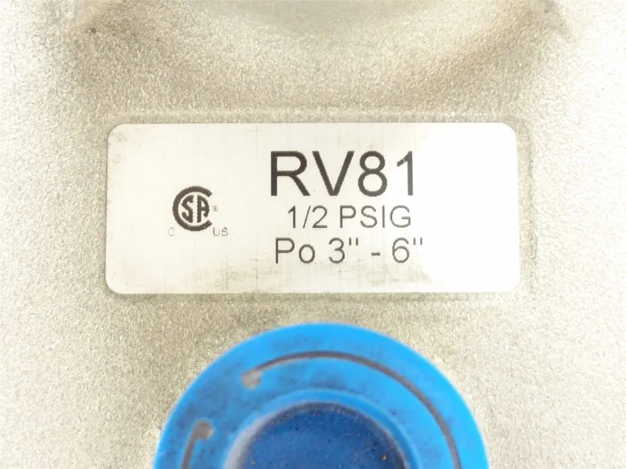 Трубопроводная арматура 253079 New- Maxitrol RV81 Gas Regulator; Straight-Thru-F