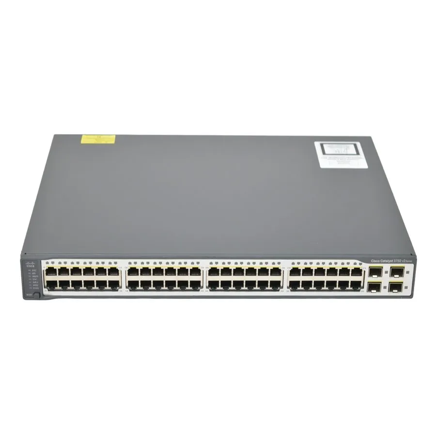 Коммутатор Cisco WS-C3750V2-48TS-S 48-Port Ethernet Network Catalyst
