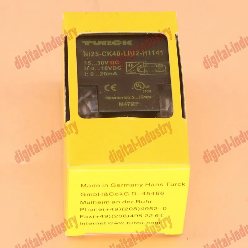 Датчик приближения proximity switch NI25-CK40-LIU2-H1141 5~25mm TURCK inductive 