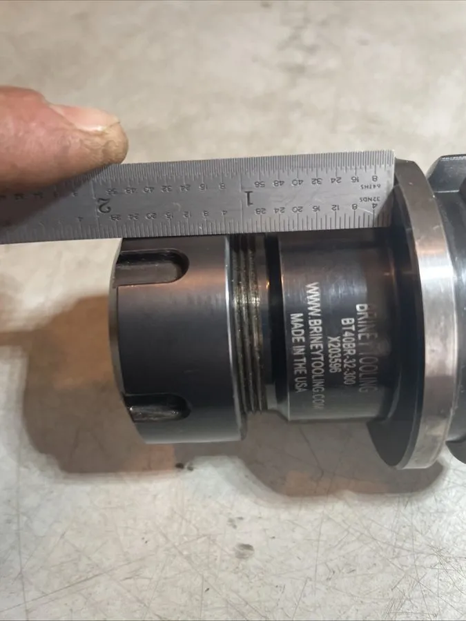 Режущий инструмент BRINEY Tooling Systems BT40BR-32-300 ER32 Collet Chuck Tool H — фото лота 2