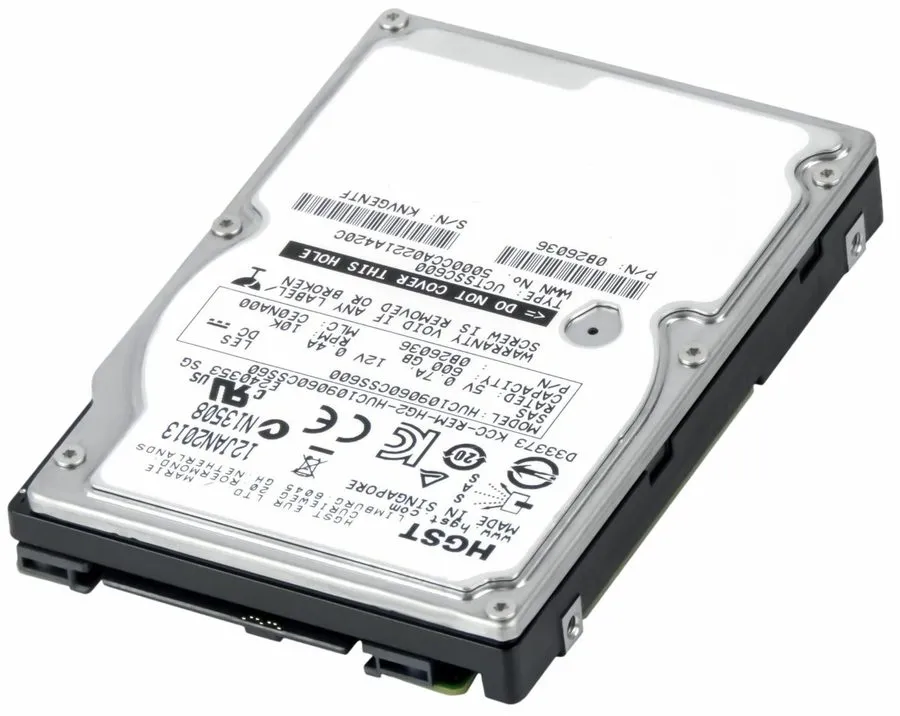 Жёсткий диск HGST Ultrastar C10K900 900GB 10K RPM SAS 6Gb/s 2.5" HDD HUC109090CS