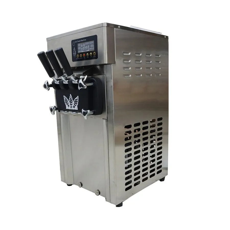 Оборудование для общепита 3 Flavor Soft Ice Cream Machine Commercial Soft Serve  — фото лота 2