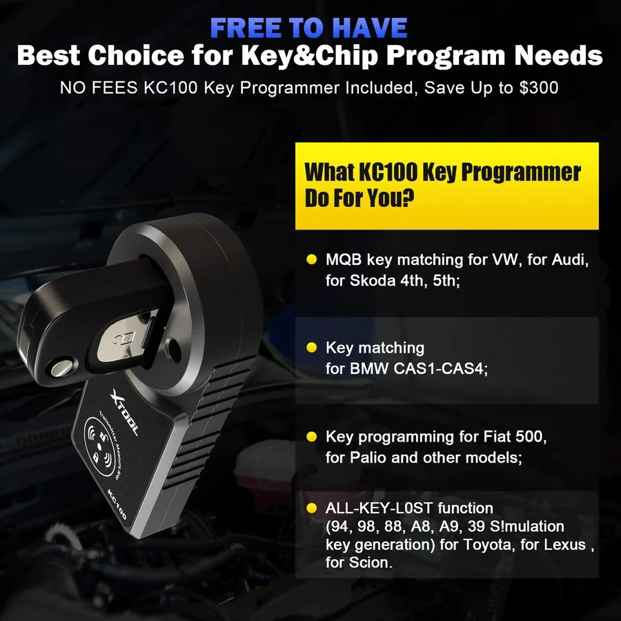 Диагностический сканер XTOOL IK618Key Programmer Bidirectional Diagnostic Tool C — фото лота 2