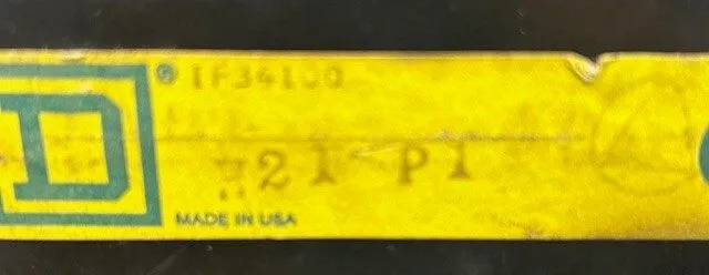 Автоматический выключатель Square D IF34100 3 Pole 100AMP 480V 200k I-Line Circu — фото лота 3