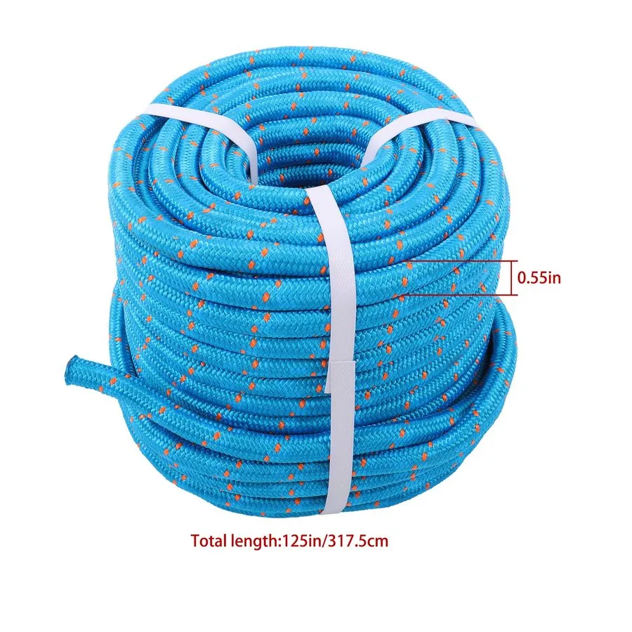 Складское оборудование 0.55in x 125ft Strong Arborist Rigging Double Braided Pol — фото лота 2