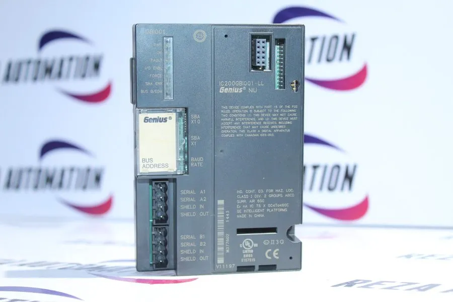 Модуль GE Fanuc IC200GBI001 VersaMax Genius Bus Interface Module PLC