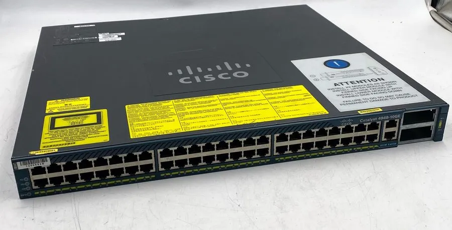 Коммутатор Cisco Catalyst WS-C4948-10GE 48 Port Gigabit Switch