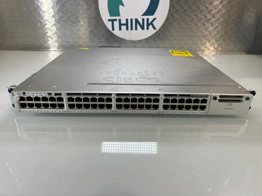 Коммутатор Cisco WS-C3850-48U-S 48-Port UPoE Switch w/ C850-NM-2-10G & Dual 1100