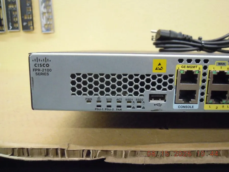 Межсетевой экран Cisco FPR-2130 16-Port FPR2K-SSD200 Firewall Security Appliance