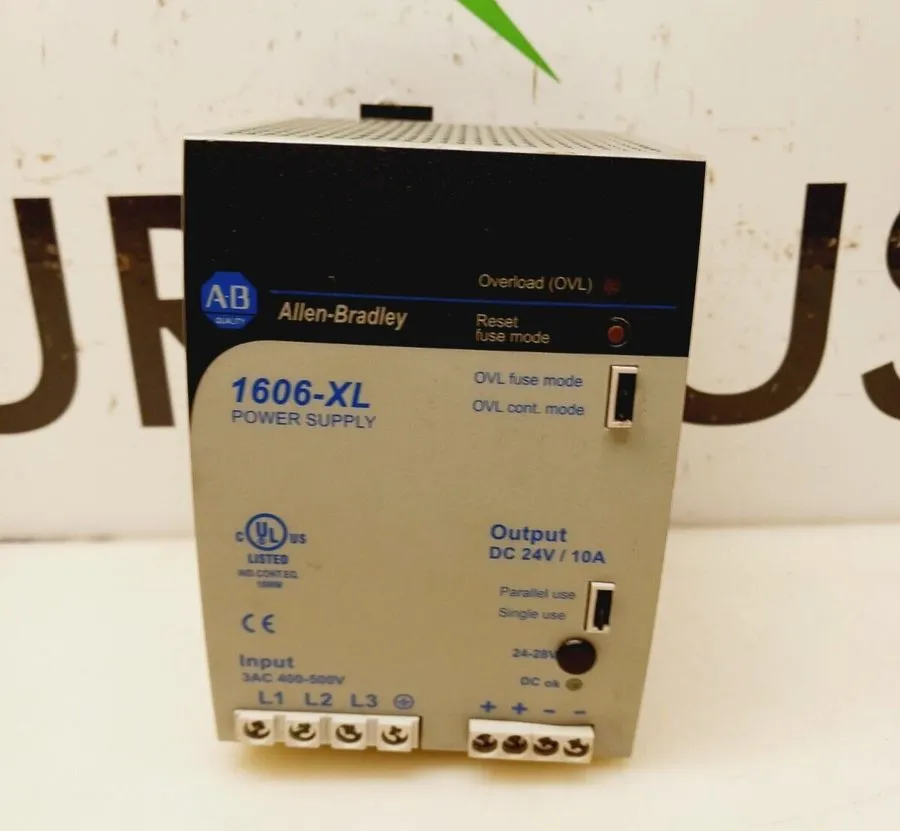 Блок питания ALLEN-BRADLEY 1606-XL240E-3 SER. A POWER SUPPLY OUTPUT: 24VDC, 10A,