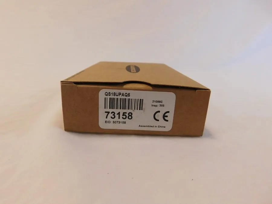 Фотоэлектрический датчик BANNER QS18UPAQ5 PHOTOELECTRIC SENSOR 12-30VDC PNP 50-5 — фото лота 2