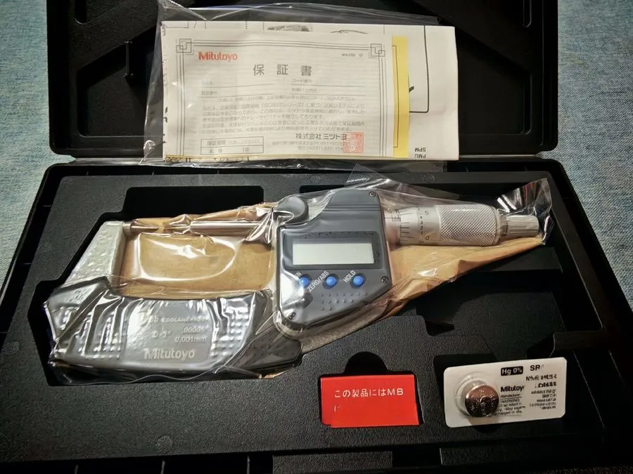 Микрометр Mitutoyo 342-351-30 Digimatic Point Micrometer 0"- 1"/25.4mm SPC IP65 
