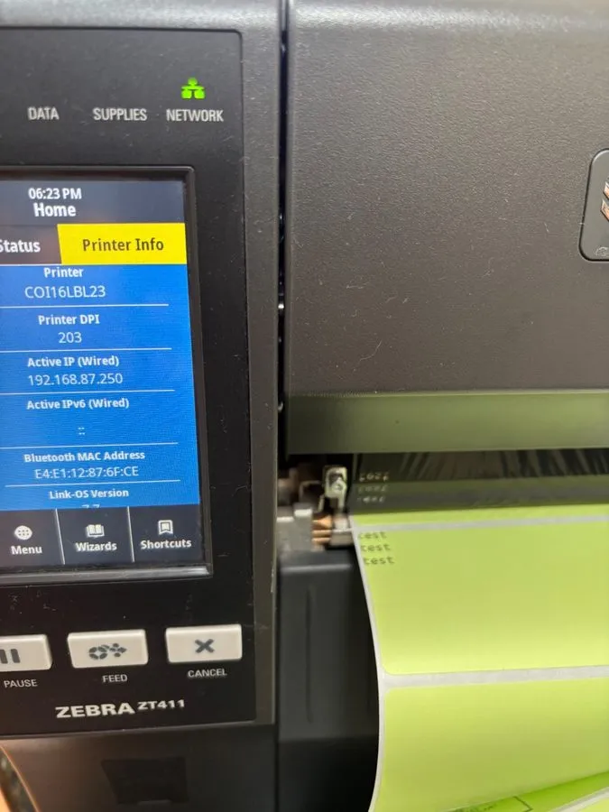 Принтер этикеток Zebra ZT411 Industrial Barcode Printer (ZT41142-T010000Z) USB,