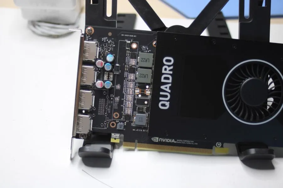 GPU-ускоритель Dell Nvidia Quadro P2200 5GB GDDR5X DisplayPort Desktop Graphics 