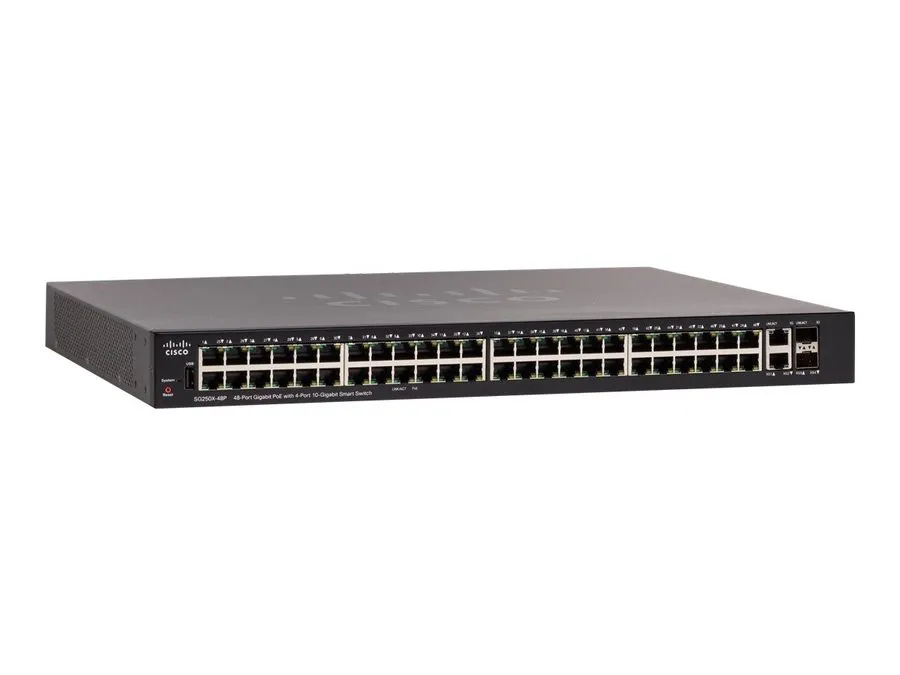 Коммутатор Cisco SG250X-48P-K9-UK Switch