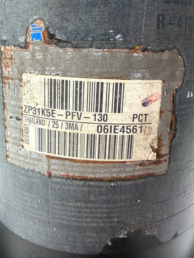 Компрессор Copeland ZP31K5E-PFV-130 Scroll Compressor 2.5 Ton 208-230V 1PH 31100