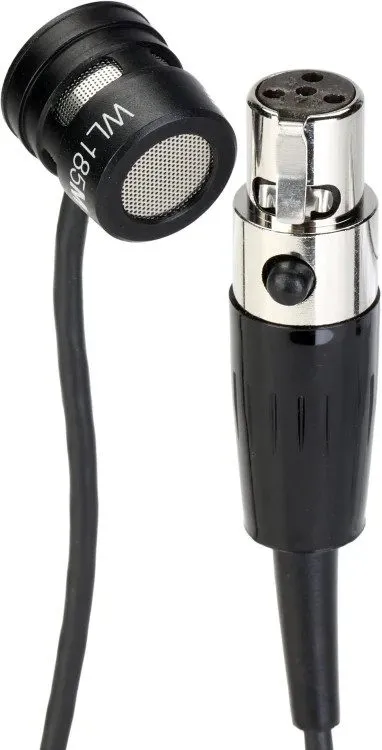 Микрофон Shure WL185m Cardioid Lavalier Microphone with TA4F Connector Black