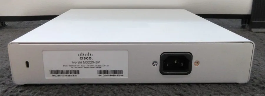Коммутатор Cisco Meraki MS220-8P Cloud Managed Switch 8-Port Gigabit PoE 8x 1GbE