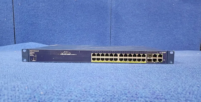 Коммутатор Netgear Prosafe FS728TPv2 24-Port PoE Smart Ethernet Switch Rackmount