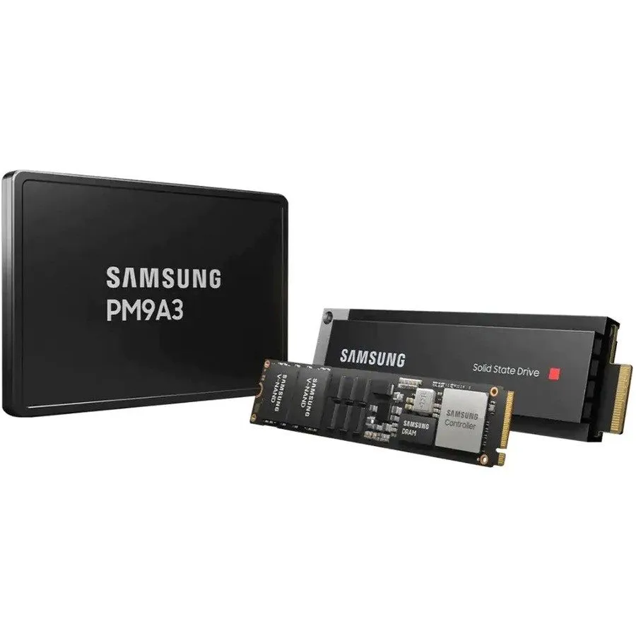 SSD-накопитель Samsung PM9A3 7.68TB SSD PCIE GEN4 U.2 NVME MZ-QL27T6HBLA-00A07