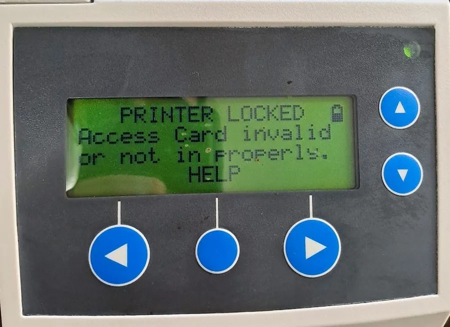 Принтер Fargo DTC515 ID Card Thermal Printer MODEL 0870156