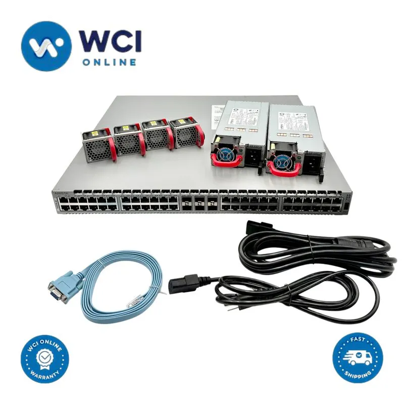 Коммутатор DCS-7020TR-48-F ARISTA 7020R 48XRJ45 100/1000MB + 6XSFP+ + 1/10GBE F-