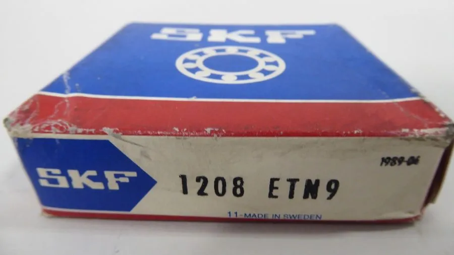 Подшипник SKF 1208 ETN9 Self-Aligning Ball Bearing 1208ETN9