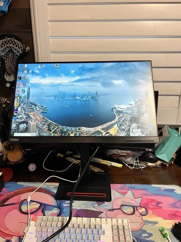 Монитор Lenovo ThinkVision Flat Panel Monitor T24i-30 23.8inch LCD Monitor — фото лота 3