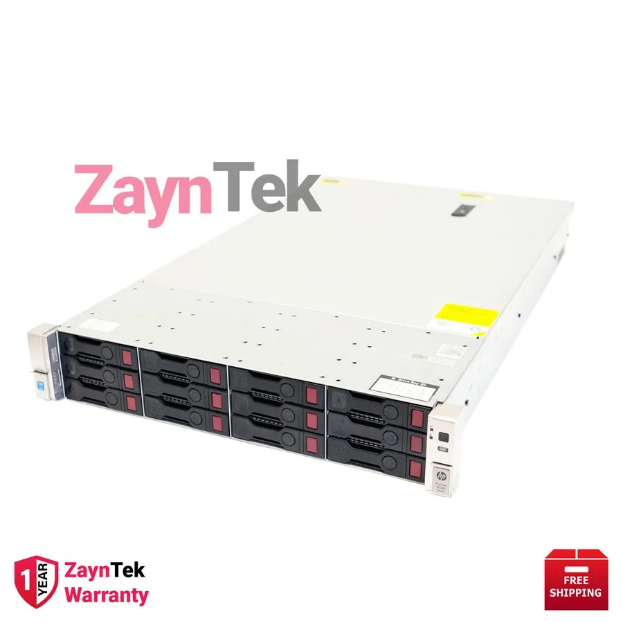 Сервер HPE PROLIANT DL380 G9 12LFF RACKSERVER 128GBDDR4 2xE52630v3 NEWHPE 12TB H