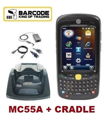 Сканер штрих-кода Motorola MC55A Handheld, 2D/1D Barcode Scanner, WiFi, WM6.5 +  — фото лота 1