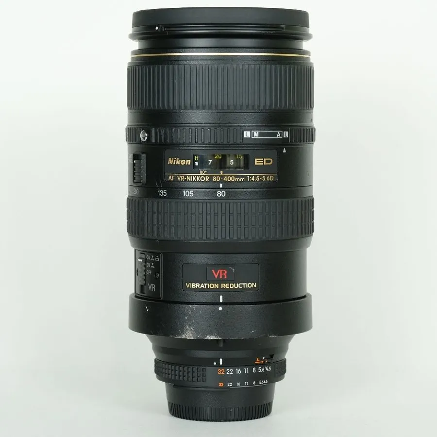 Объектив Nikon AF VR-NIKKOR 80-400mm f/4.5-5.6D VR Telephoto Zoom Nikon F Lens