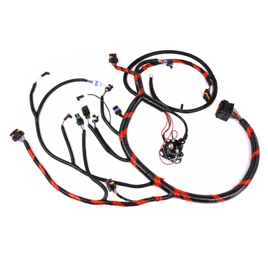Жгут проводов Engine Wiring Harness Assy для 94-96 Ford F250 F350 F-SuperDuty 7. — фото лота 2
