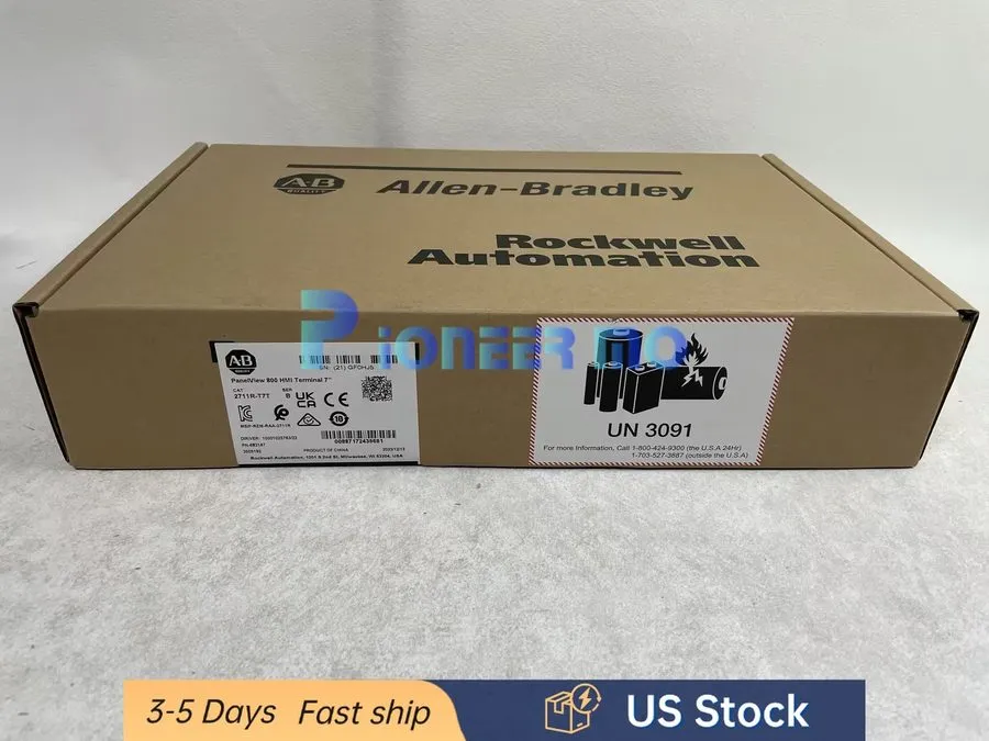Панель оператора 2025 ALLEN BRADLEY 2711R-T7T /B PANELVIEW 800 HMI TERMINAL 7"