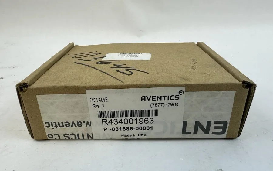 Электромагнитный клапан AVENTICS R434001963 SERIES 740 PNEUMATIC SOLENOID VALVE 