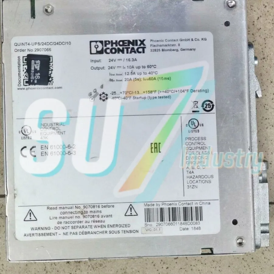 Блок питания Phoenix Contact QUINT4-UPS/24DC/24DC/10 2907066 Power Supply