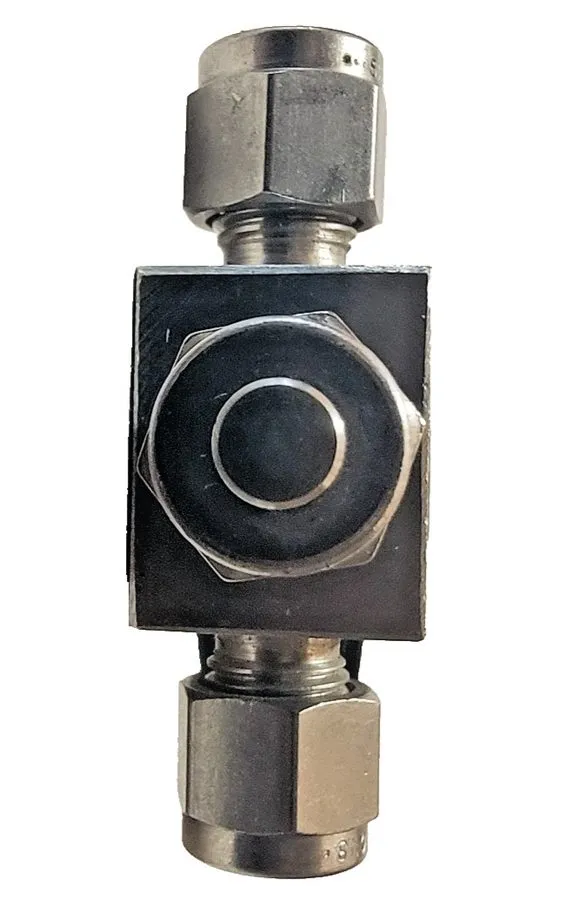 Клапан Whitey Swagelok SS-43XS4 1/4" Ball Valve 2500 PSI Stainless Steel NOD — фото лота 2