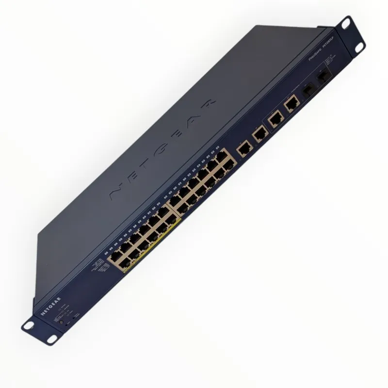 Коммутатор NETGEAR ProSafe FS728TLP 28-Port Smart Switch 12 Poe and 4 Gigabit Po