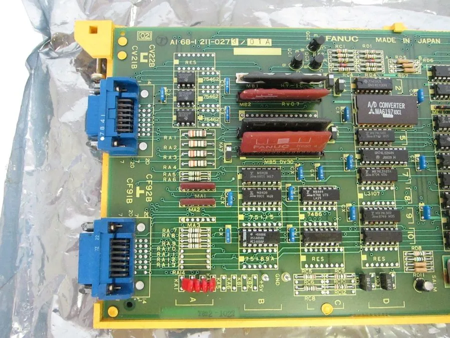 Плата ЧПУ GE Fanuc A16B-1211-0273/01A A16B12110273 Axis Control Board