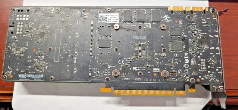 GPU-ускоритель NVIDIA Quadro P5000 MXM 3.0B 16GB GDDR5 Workstation Graphics Card — фото лота 1