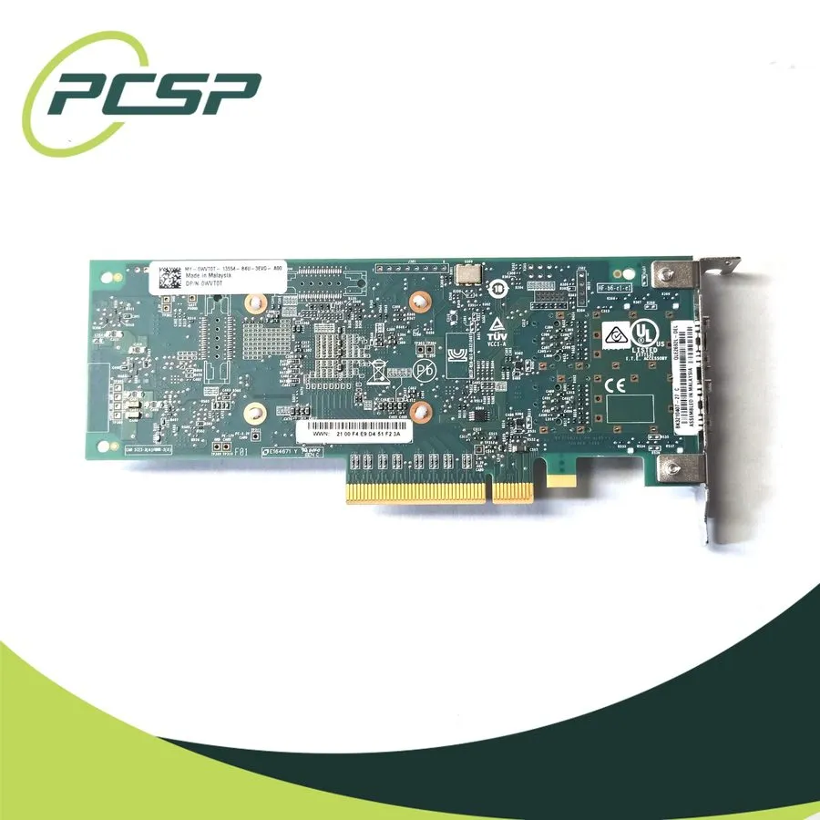 Сетевая карта Dell Qlogic QLE2692L-DEL Dual Port 16GB PCIe Fibre Channel FC DPN: