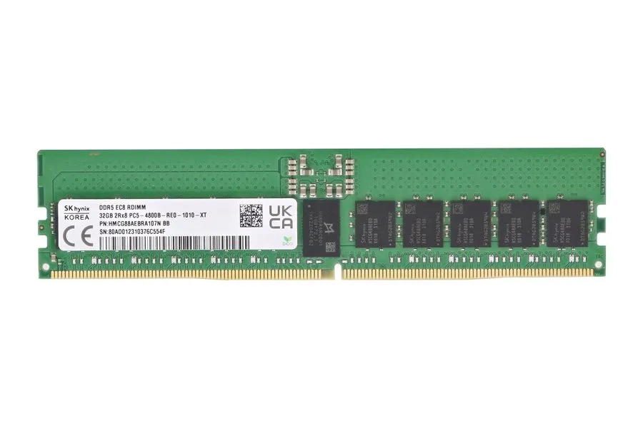 Модуль памяти Hynix 32GB PC5-4800B-R 2Rx8 ECC / EC8 HMCG88AEBRA107N