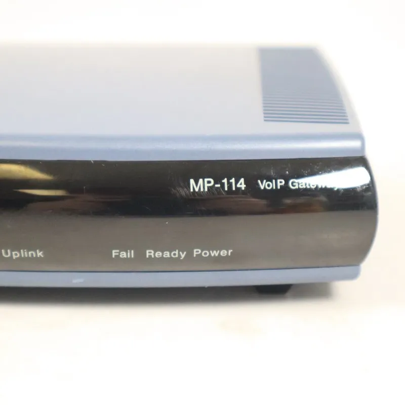 VoIP-шлюз AudioCodes MP-114/4FXS/3AC GGWV00351 MP114/4S/SIP/CER VoIP Gateway MP- — фото лота 1
