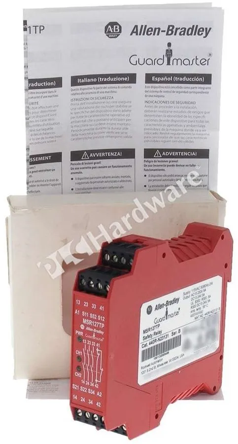 Реле безопасности Allen Bradley 440R-N23131 GuardMaster MSR127TP Safety Relay